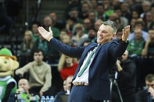 „Žalgirio“ dovana sirgaliams – išskirtinis pokalbis su Š. Jasikevičiumi