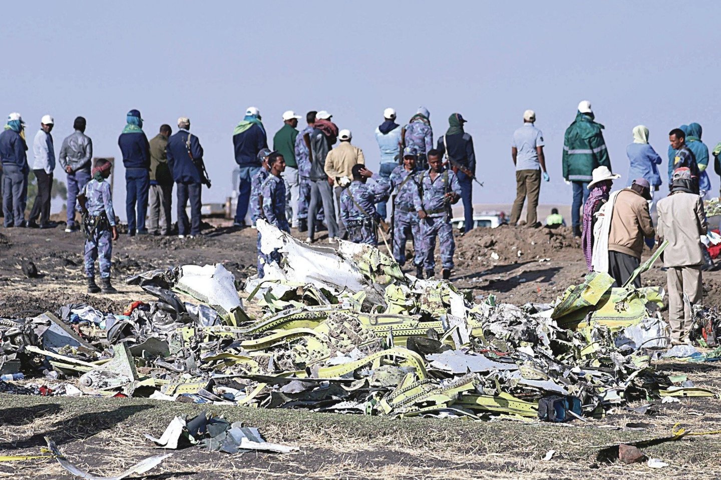 Per dvi „Boeing 737 MAX“ katastrofas žuvo beveik pusketvirto šimto žmonių. <br>„Reuters“/„Scanpix“ nuotr.