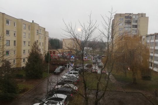 Vilniuje liepsnojo butas, nukentėjo žmogus