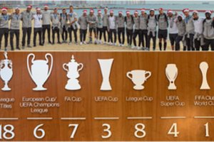 „Liverpool“ sužais „Premier“ lygos rungtynes su FIFA klubų pasaulio čempionų emblema