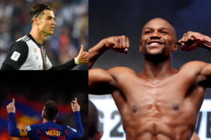 Sporto turtingiausieji: C. Ronaldo ir L. Messi už nugaros paliko bokso žvaigždė