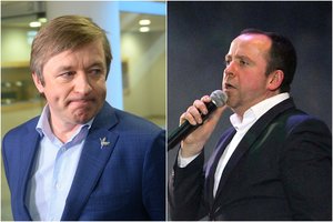 „Žalgirio“ balsas aktorius A. Žiurauskas negailėjo kirčių R. Karbauskiui