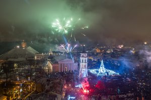 2020-uosius Vilniuje sutikite įspūdingai: ruošia galingą fejerverkų šou 