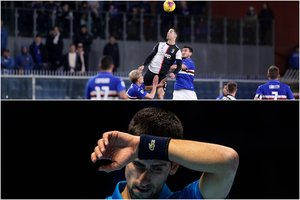 Švenčių proga futbolininkas C. Ronaldo treniravosi kartu su tenisininku N. Džokovičiumi 