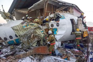 Paskutiniai Kazachstane sudužusio lėktuvo piloto žodžiai:  „Geros jums dienos!“