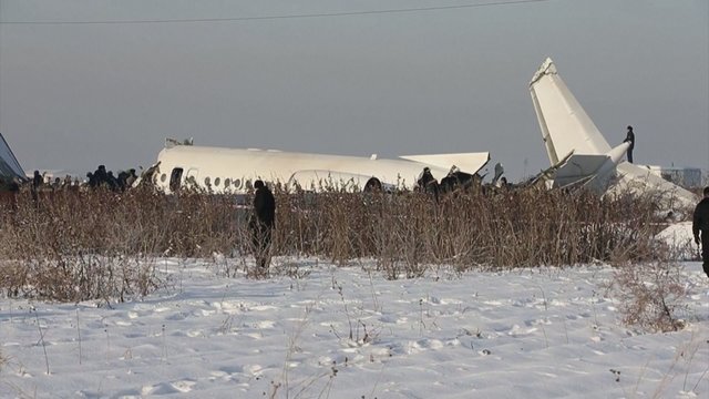 Daugiau detalių apie lėktuvo katastrofą Kazachstane