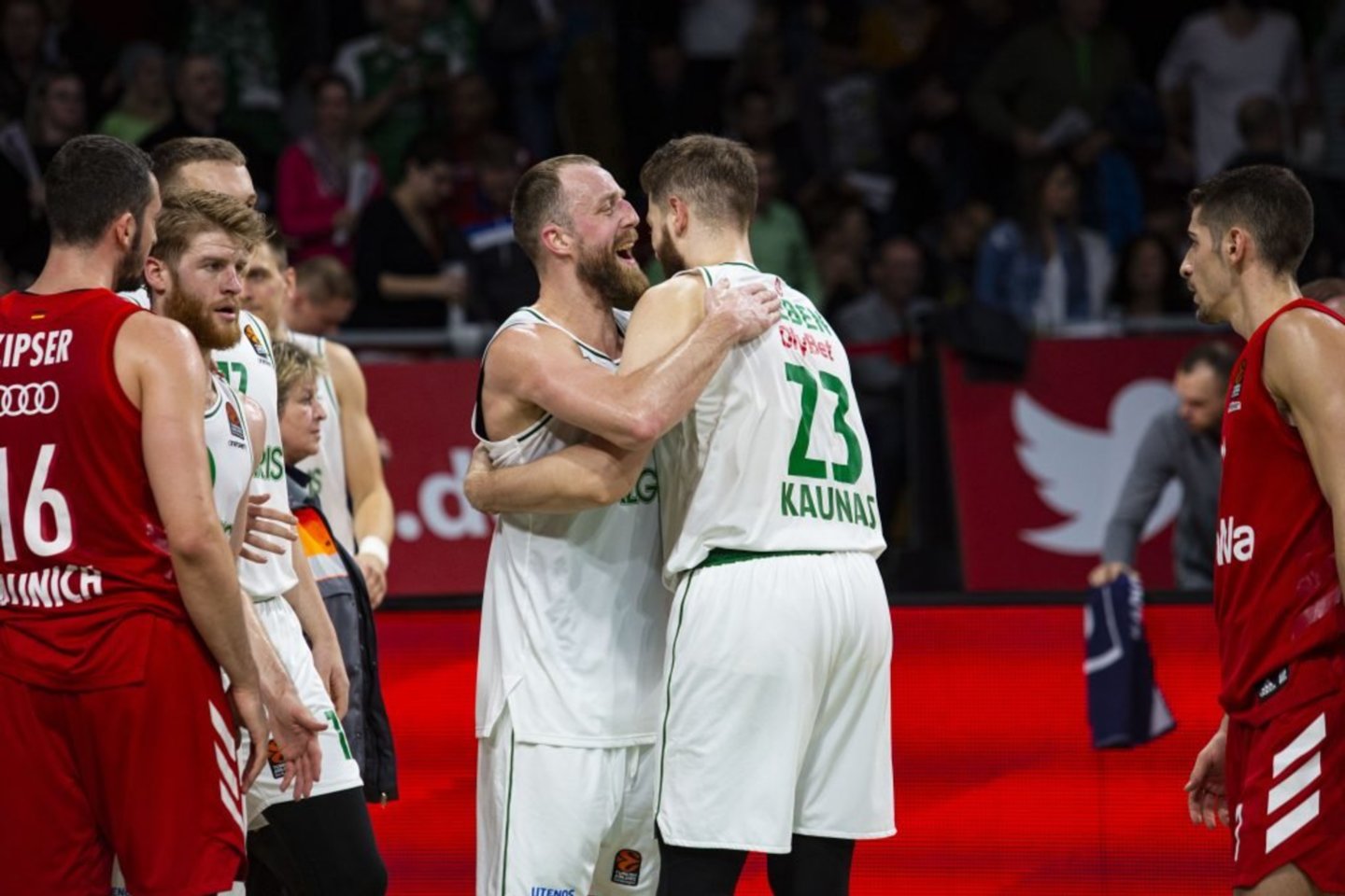 Kauno ekipa nutraukė devynių pralaimėjimų paeiliui seriją.<br> zalgiris.lt nuotr.