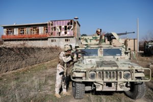 Per Talibano išpuolį prieš karinę bazę žuvo dešimt Afganistano kariškių