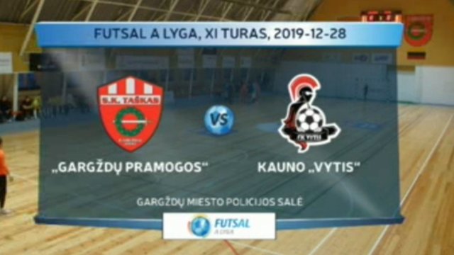 Futsal Gargždų „Pramogos“ – Kauno „FK Vytis“ rungtynės