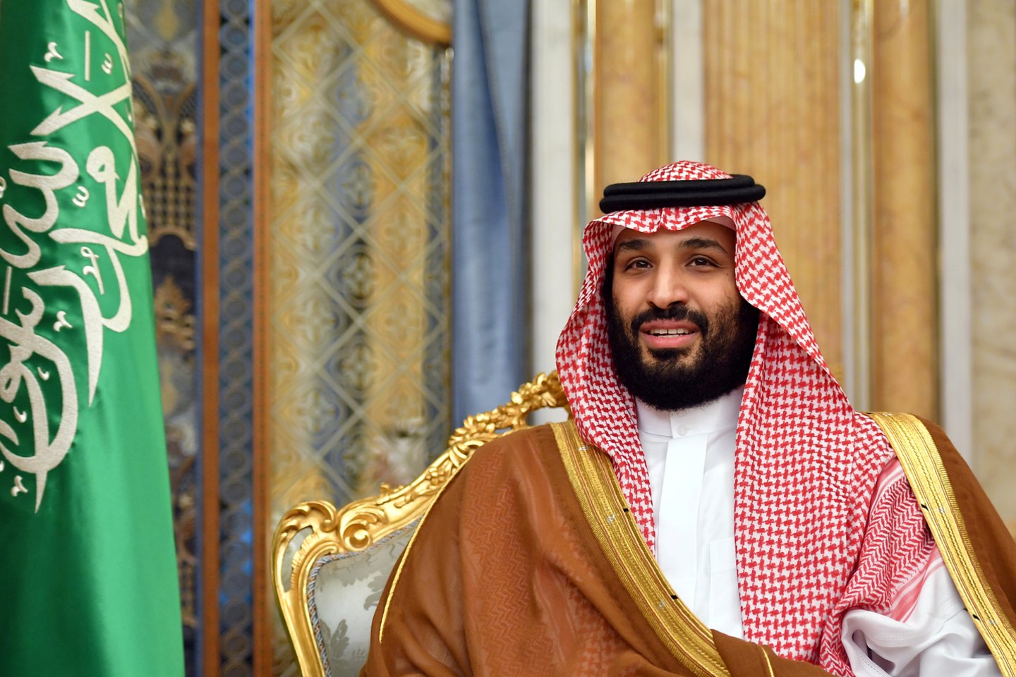 Sosto įpėdinis princas Mohammedas bin Salmanas.<br>Reuters/Scanpix nuptr.
