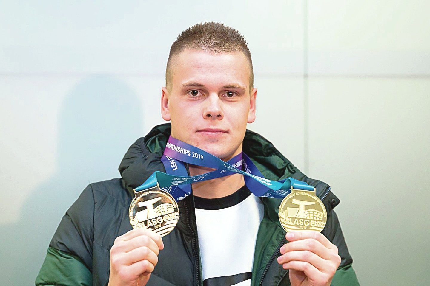 D.Rapšys pelnė du aukso medalius.<br>T.Bauro nuotr.