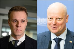 Po S. Skvernelio pareiškimo – konservatorių pyktis: G. Landsbergis nori atsiprašymo