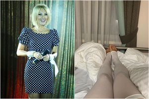 Įspėdama kitas, Rusijos televizijos vedėja pasidalijo šiurpia krūties implanto nuotrauka