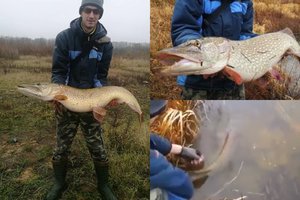 Metrines lydekas iš Nemuno traukiantis vyras parodė pavyzdį kitiems