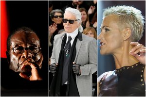 2019-uosius aptemdžiusios iškilių pasaulio veikėjų ir garsenybių netektys