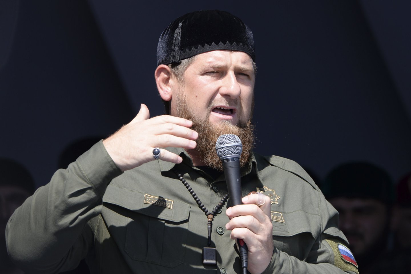 Čečėnijos prezidentas Ramzanas Kadyrovas<br> Reuters/Scanpix.com  nuotr.