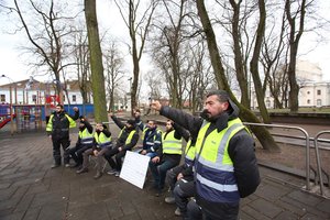 Kaune – bado streikas: turkai darbininkai reikalauja algų už 9 mėnesius, bijoma blogiausio