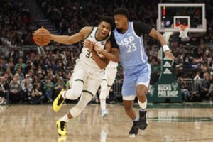 NBA naktis: eilinis G. Antetokounmpo dvigubas dviženklis ir C. Anthony sugrįžimas į Niujorką