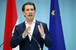 Austrijos centro dešinieji ir žalieji sutarė formuoti vyriausybę