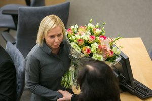 Seimo kanclerė D. Raudonienė prašo ją atleisti iš pareigų 