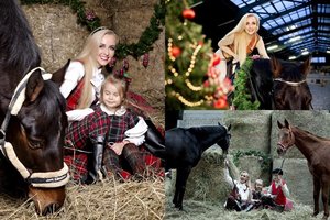 40-metį atšventusi L. Bražinskaitė-Tupikovskienė įsiamžino jaukioje fotosesijoje: prisiminė vaikystę