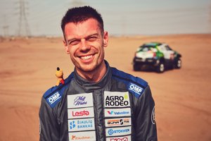 Vaidotas Žala po testų prieš Dakarą: „Važiuojam, „kaifuojam“, jaučiamės apšilę ir pasiruošę startui“