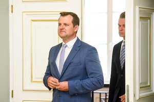 G. Paluckas apie G. Landsbergio ir S. Skvernelio žodžių mūšį: „Matau siekį sumenkinti, sužlugdyti ir pažeminti“