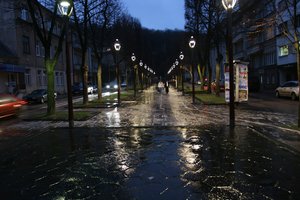 Šiaurinėje Lietuvos dalyje esama slidžių rajoninių kelių