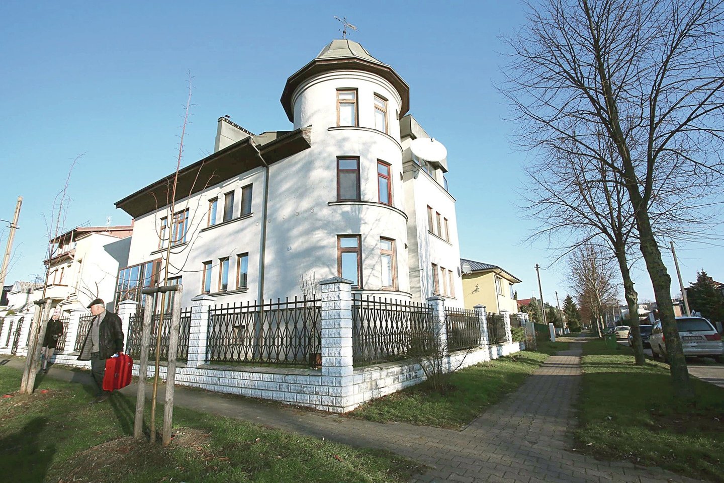 Dalis šio M.Jankaus gatvėje Kaune esančio namo butų nuomojami studentams.