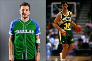 NBA legendos L. Dončičių palygino su Š. Marčiulioniu