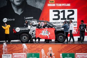 B. Vanagas papasakojo apie komandos strategiją Dakare ir pagrindinį pranašumą