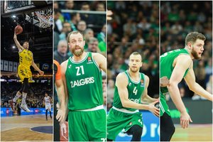 Eurolygos lietuvių reitingas: nuo ALBA lyderio R. Giedraičio iki „Žalgirio“ atsarginių