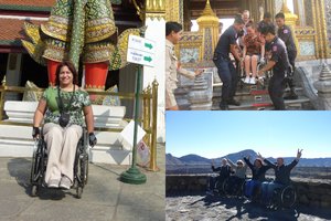 Lietuvė įrodė: negalia kelionėms – ne kliūtis