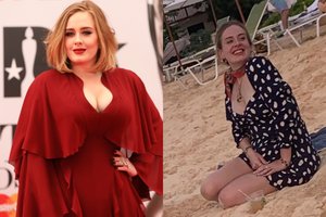 Daug svorio atsikračiusi atlikėja Adele – neatpažįstama 