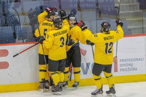  Įspūdingai mačą pradėję lietuviai pasaulio čempionatą pradėjo įtikinama pergale