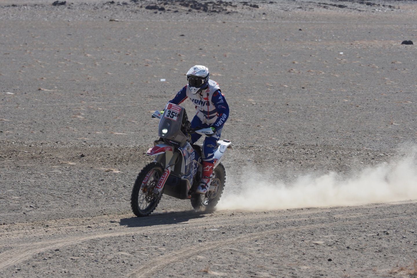 A.Gelažninkas po dviejų etapų buvo 39-as.<br> Igo2dakar nuotr.