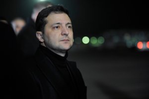 Ukrainos prezidentas pranešė JAV diplomatijos vadovui apie planus dėl taikos Donbase