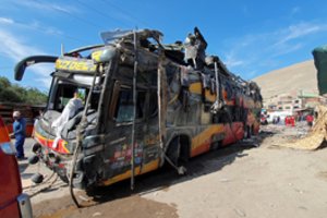 Per eismo nelaimę Peru žuvo mažiausiai 16 žmonių