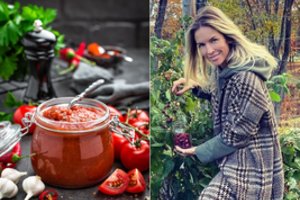 Svetlanos Griaznovos mėgstamiausio pomidorų padažo receptas