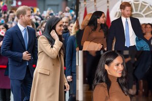 Po ilgų atostogų viešumoje pasirodę M. Markle ir Harry nevengė jausmingų prisilietimų