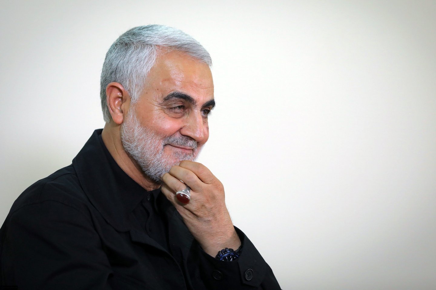  Q.Soleimani žuvo po JAV bepiločio atakos. <br> AFP/Scanpix nuotr.