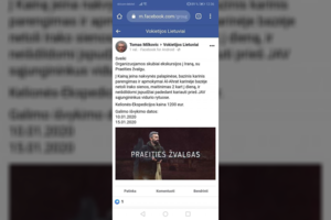 Prisidengę „Praeities žvalgo“ vardu platino kvietimą vykti į Iraną ir kariauti prieš JAV