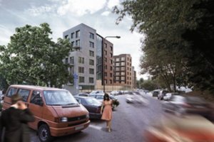 Statytojų akibrokštas: kaimynų paspausti sumažino namo aukštį, bet padaugino butų