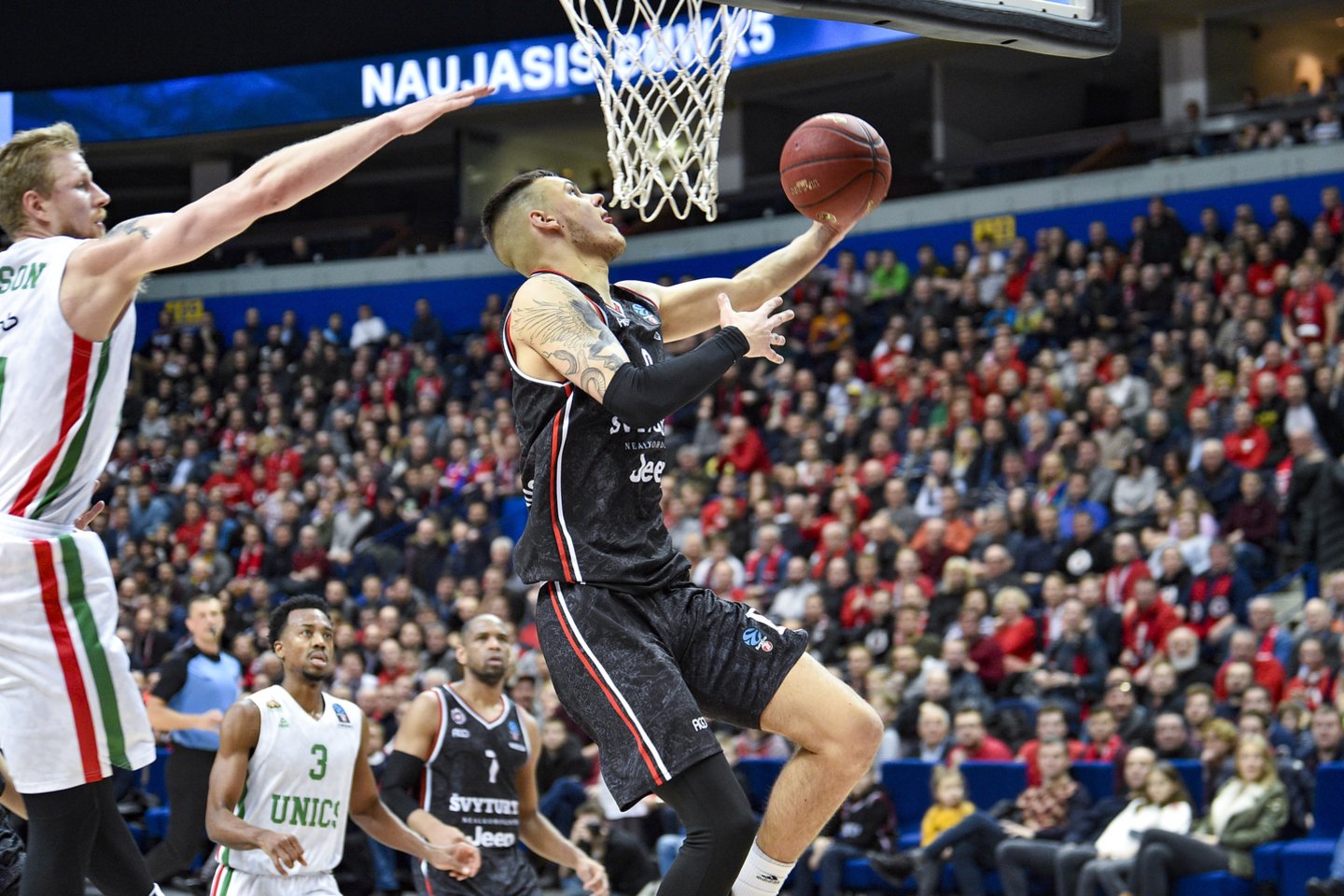 "Rytas" nusileido "Uniks".<br>V.Ščiavinsko nuotr.