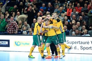 Lietuvos futsal rinktinės atrankos į Europos čempionatą startas – Jonavoje