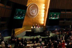 Rusija ir Vakarai vėl surems ietis JT Saugumo Taryboje dėl pagalbos Sirijai