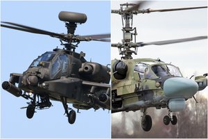 Žymiausi JAV ir Rusijos sraigtasparniai – vienoje kariuomenėje. Kaip tai nutiko?