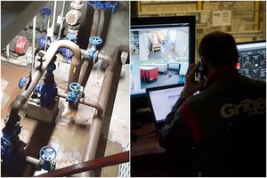 Pavyko užfiksuoti „Grigeo“ sklendes, pro kurias naktimis buvo išleidžiami teršalai