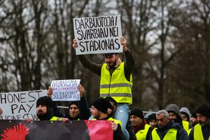 Algų už Kauno stadiono rekonstrukciją negavę turkai neslepia: nebeturim iš ko gyventi