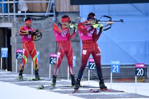 Lietuvos jaunųjų biatloninkų debiutą žaidynėse apkartino jaudulys ir netikslūs šūviai